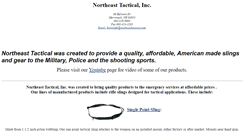 Desktop Screenshot of northeasttactical.com