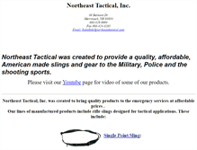 Tablet Screenshot of northeasttactical.com